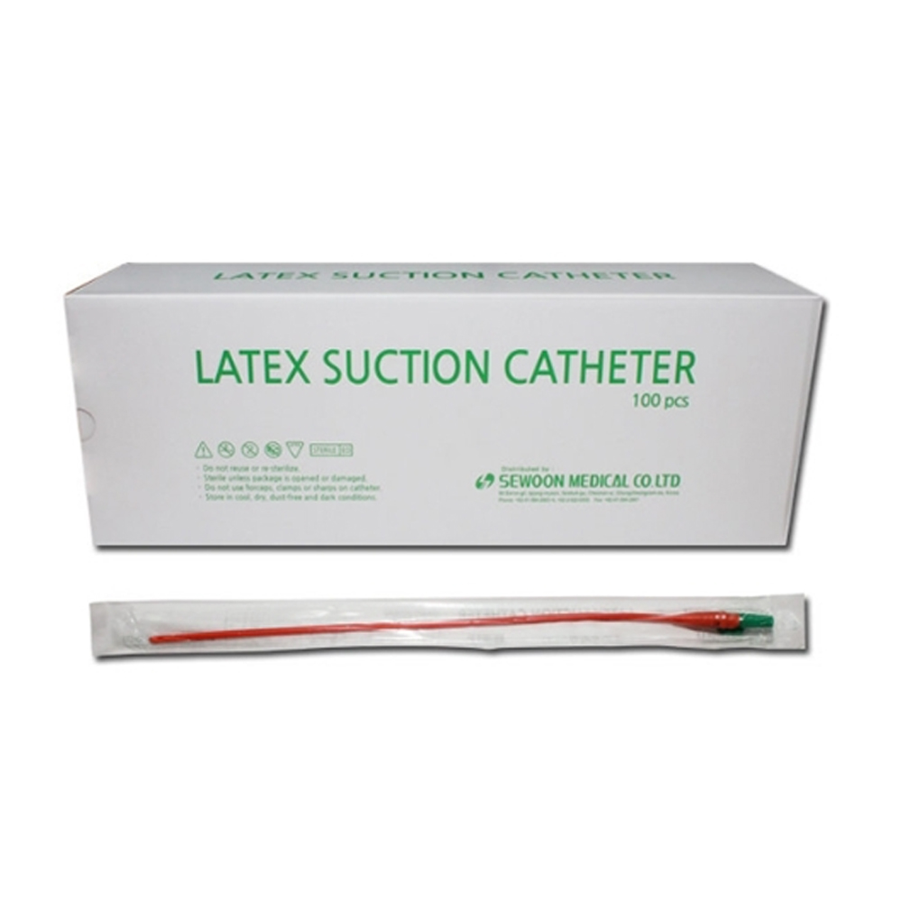 세운] 멸균 석션카테타 (위드벨브,2홀)