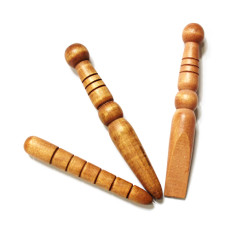 나무 발지압봉(3P)