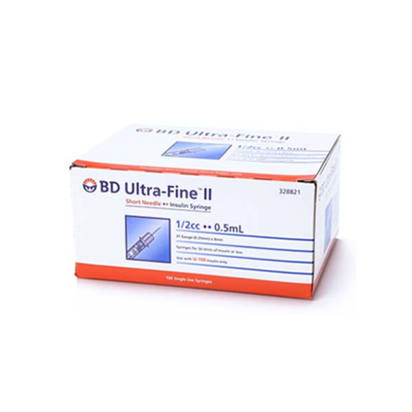 BD 울트라파인2 인슐린 주사기 / 0.5mL