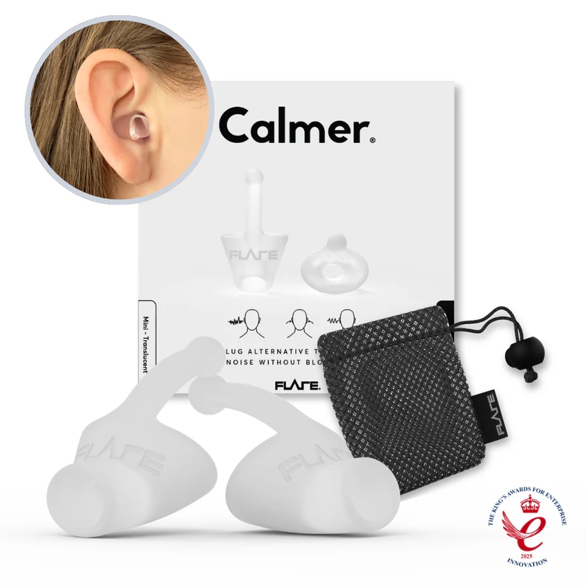 소리를 막지 않고 '다듬어주는' 플레어 칼머(Flare Calmer)-영국정품
