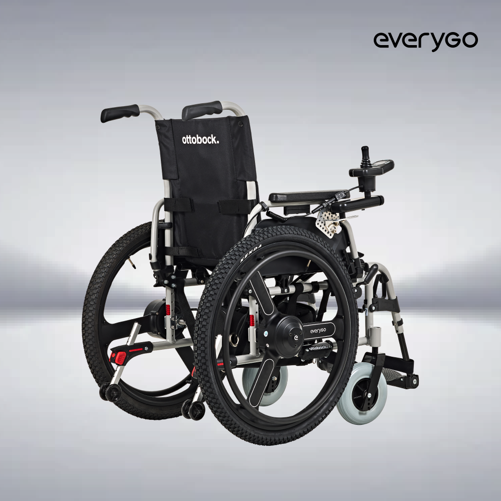편안하게 튼튼하게 접이식 전동휠체어 EVERYGO H300  오토복